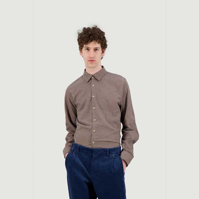 Organic Flannel Shirt - JagVi Rive Gauche