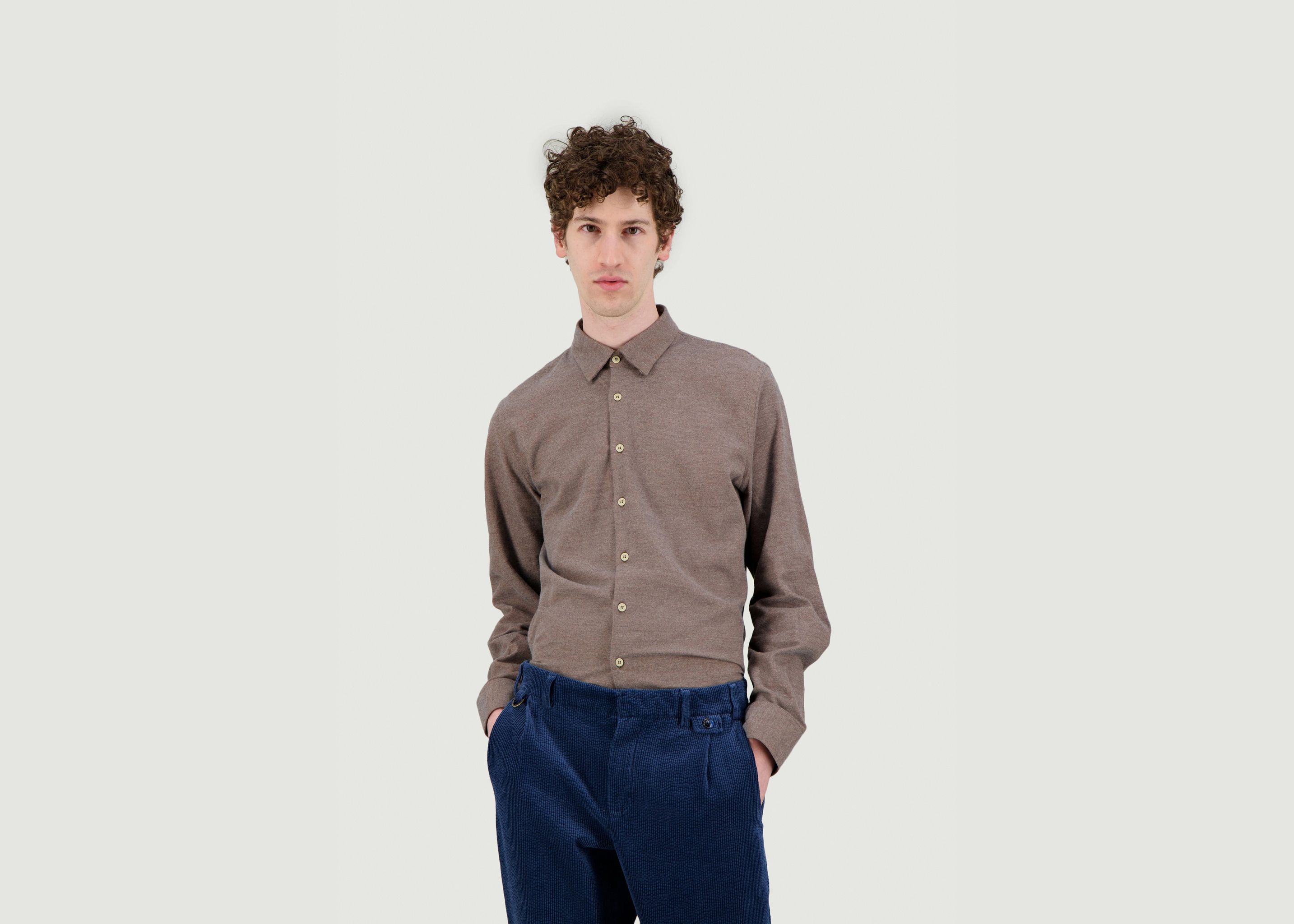 Organic Flannel Shirt - JagVi Rive Gauche