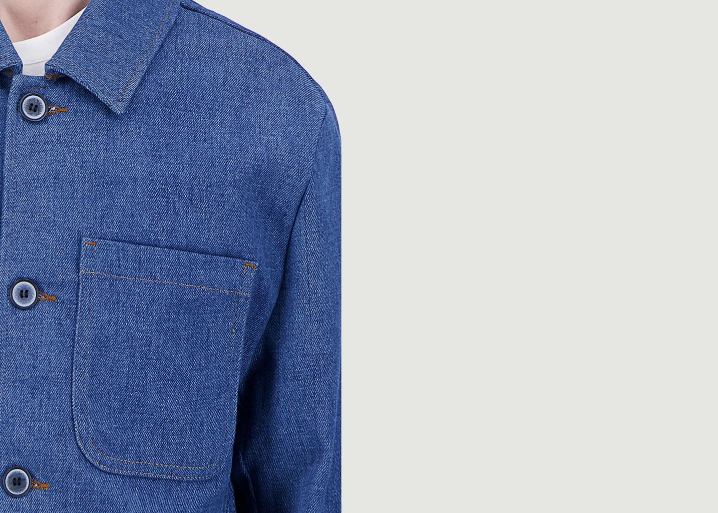 Japanese Denim Workwear Jacket - JagVi Rive Gauche