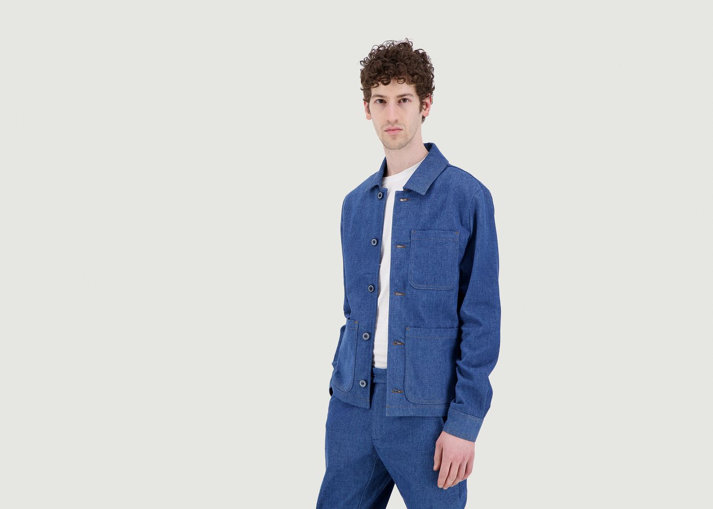 Japanese Denim Workwear Jacket - JagVi Rive Gauche