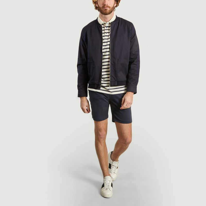 Bomber façon denim en tissu japonais - JagVi