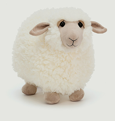 Rolbie Sheep Cream Plush
