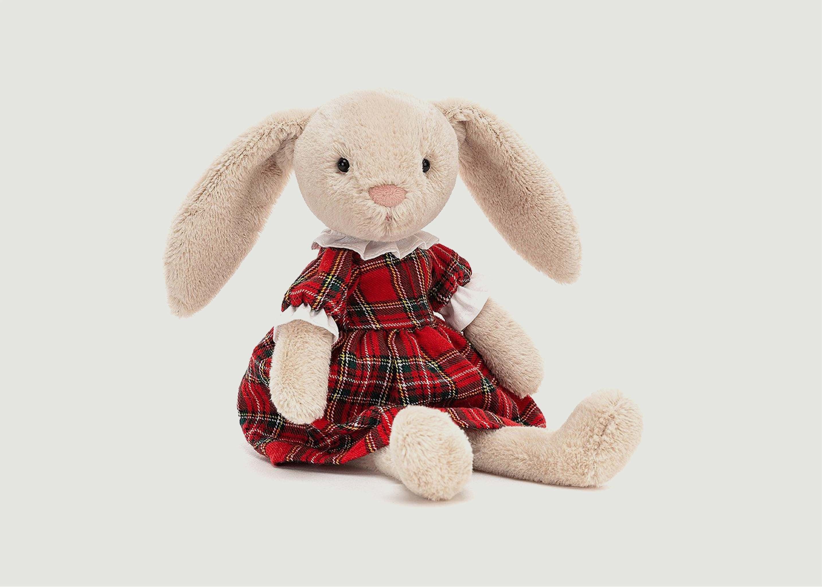 Lottie Bunny Tartan Plush - Jellycat