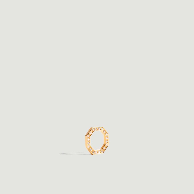 Octogone Diamond Necklace - JEM