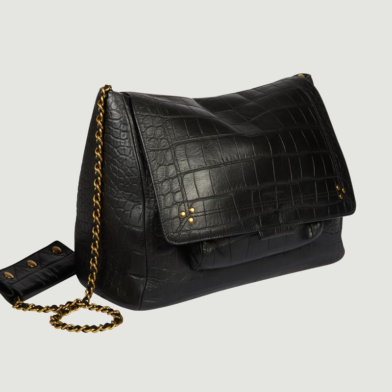 Lulu XL croco effect leather bag - Jérôme Dreyfuss