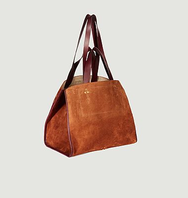 Léon M split leather bag