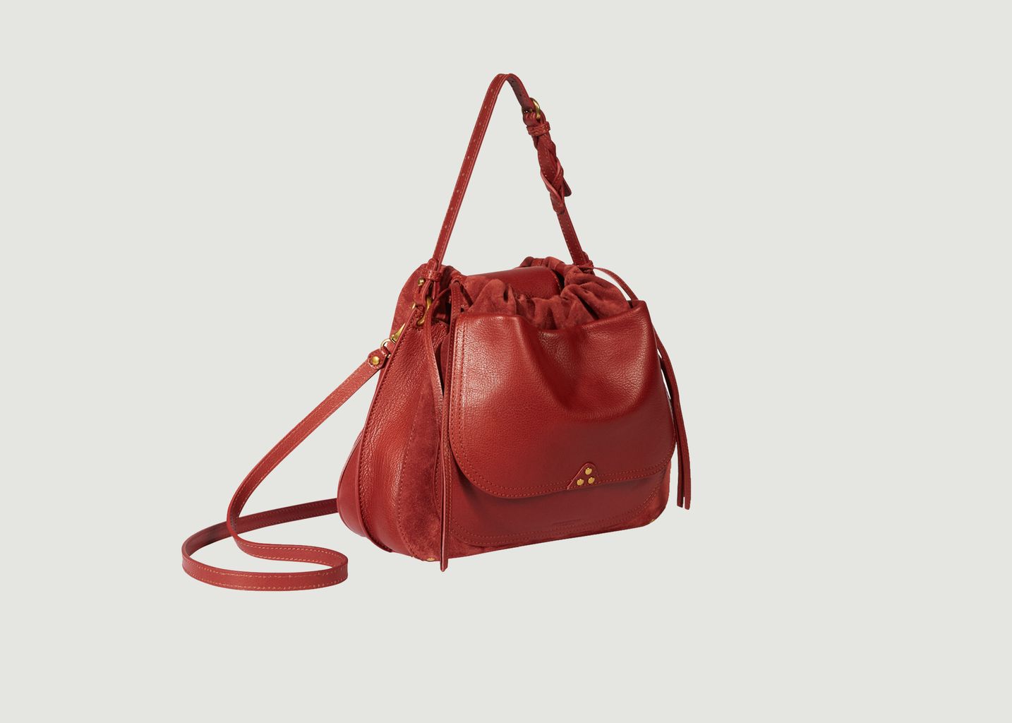 Sac Lino en cuir M - Jérôme Dreyfuss