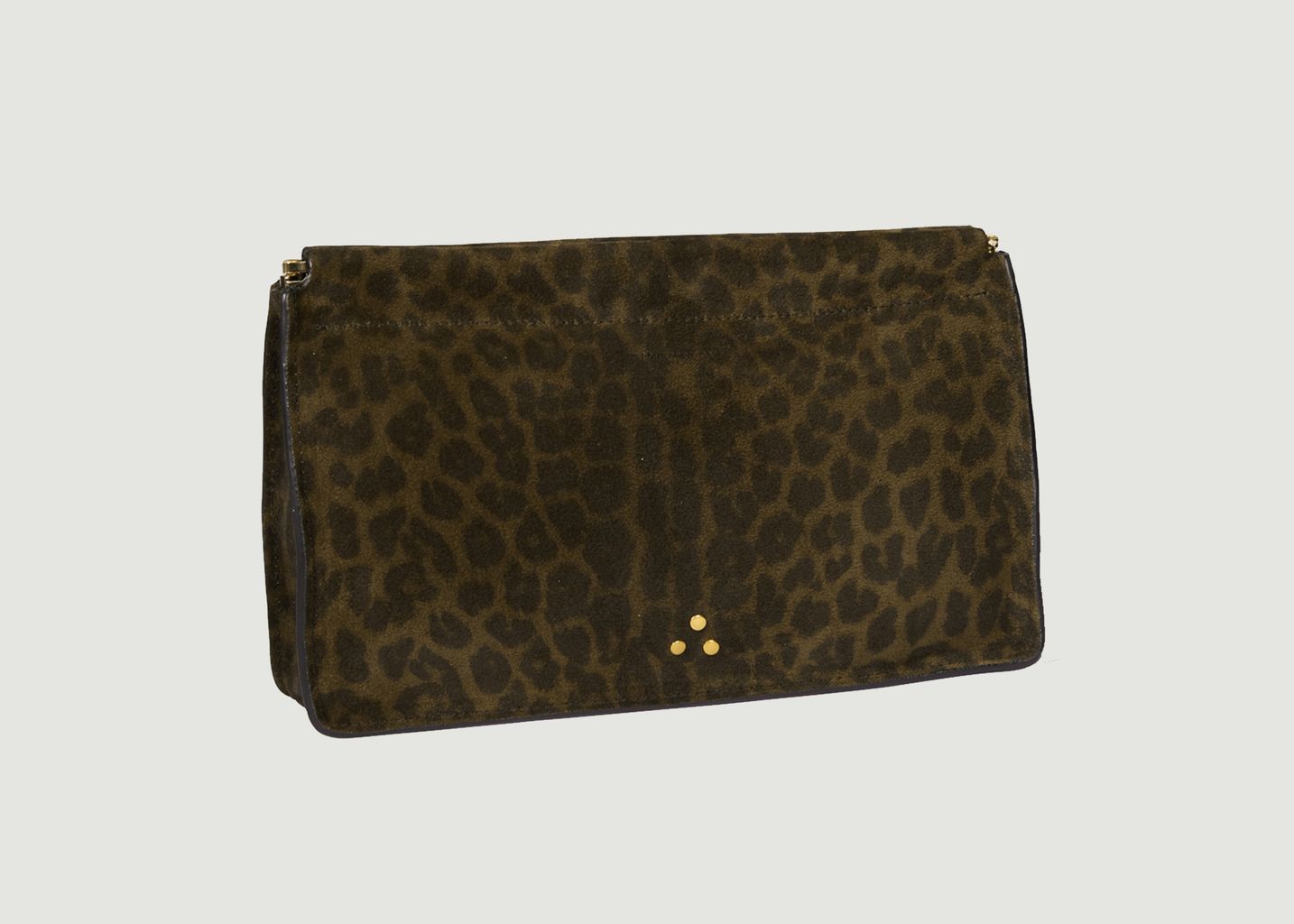 Pochette Clic Clac léopard L - Jérôme Dreyfuss