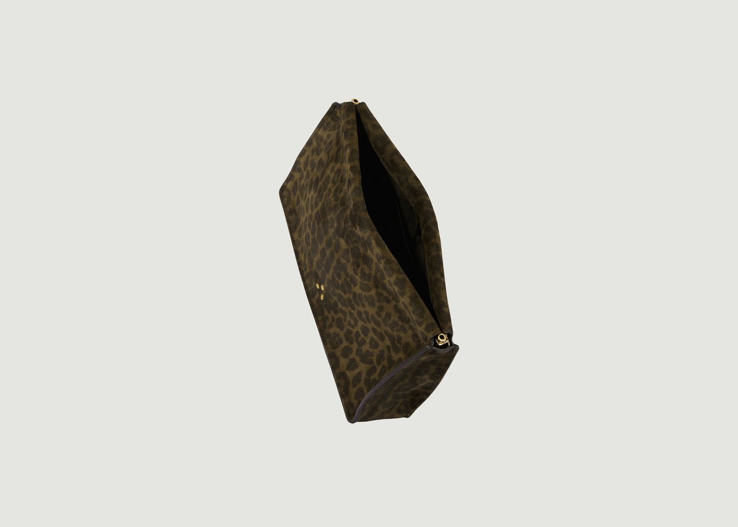 Pochette Clic Clac léopard L - Jérôme Dreyfuss