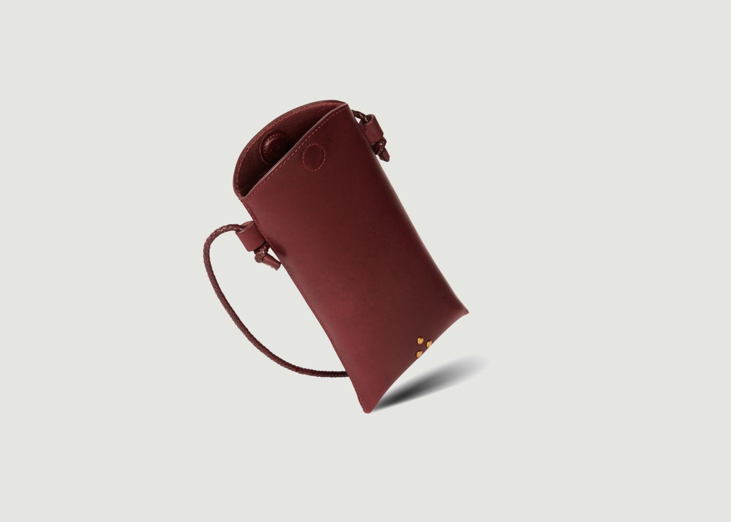 Pochette téléphone en cuir Louis - Jérôme Dreyfuss