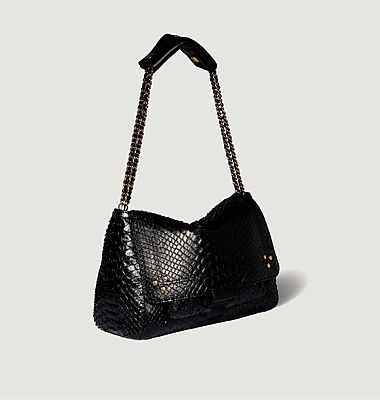 Lulu M leather satchel bag