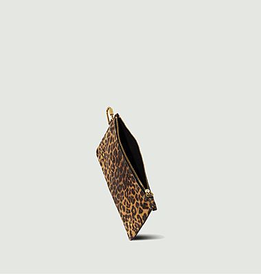 Popoche S leopard velvet chamois