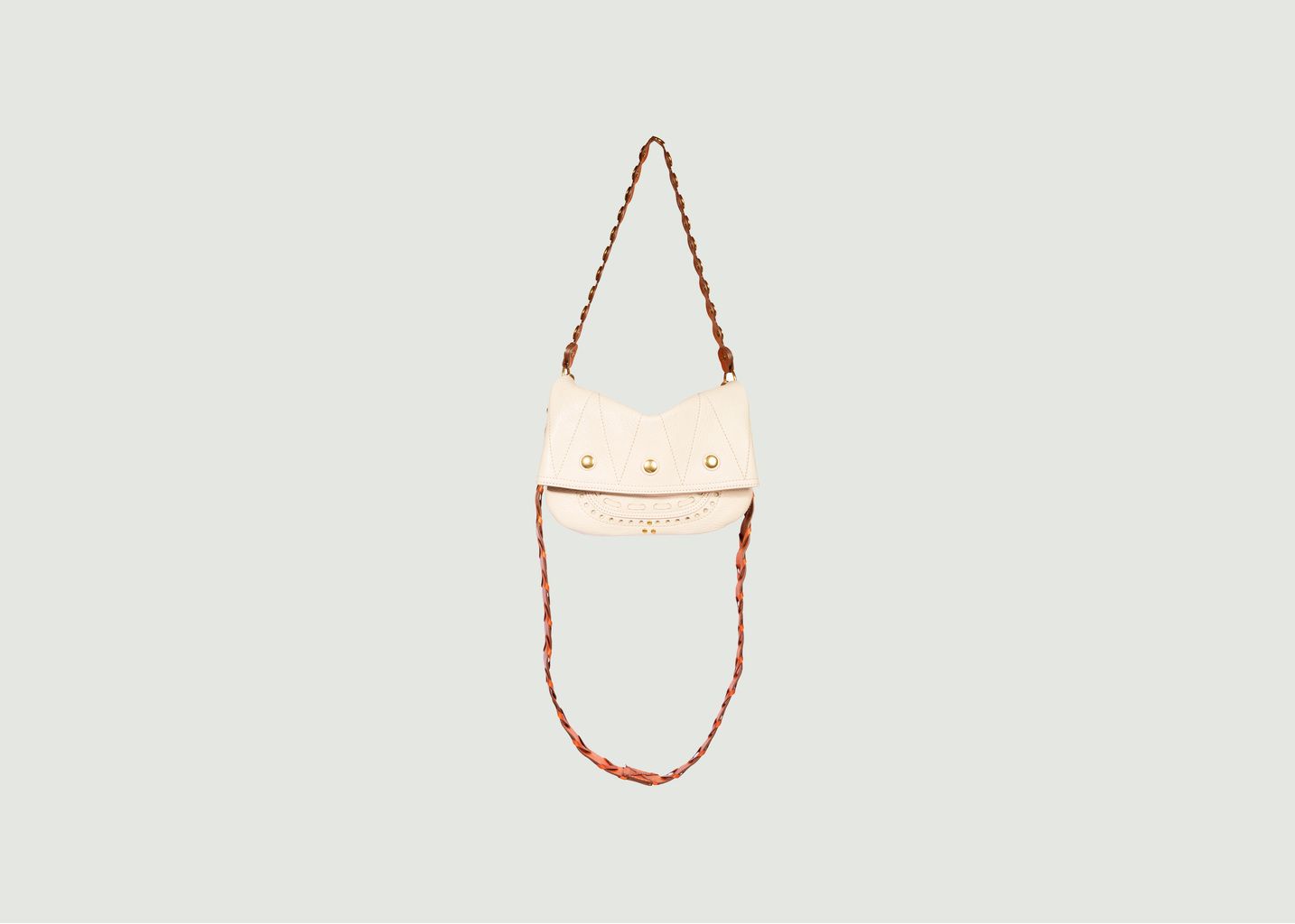 Jerry Mini fringed grained leather bag - Jérôme Dreyfuss