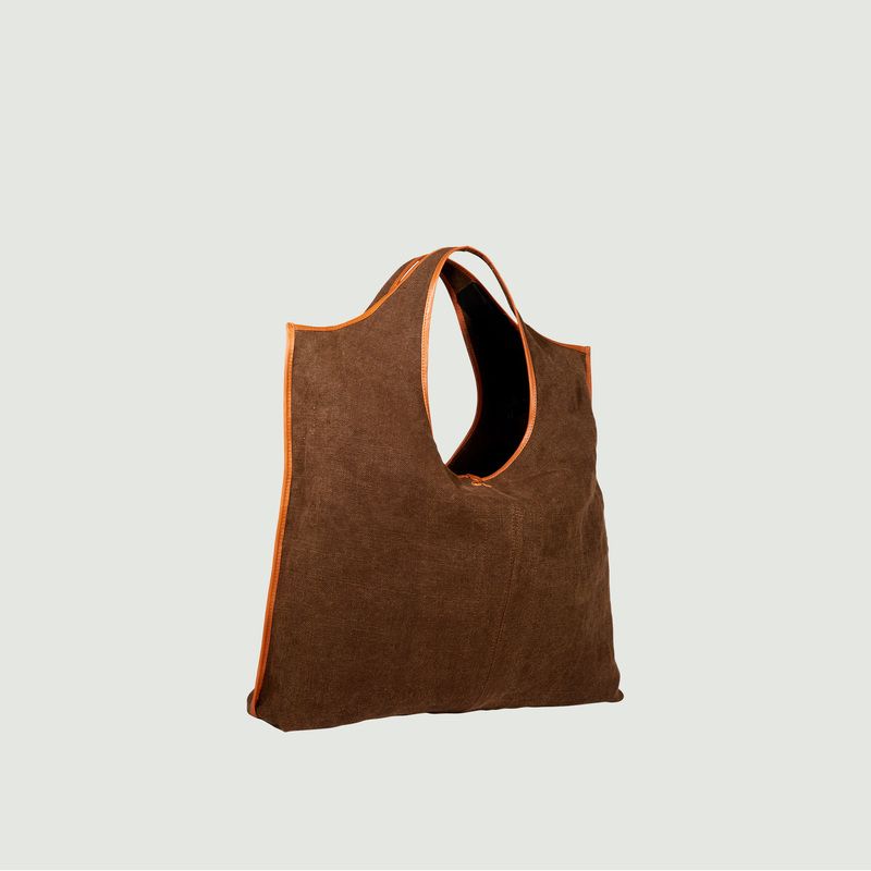 Paco large linen shopping bag - Jérôme Dreyfuss