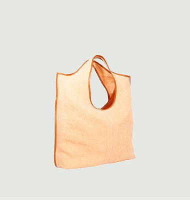 Paco large linen shopping bag