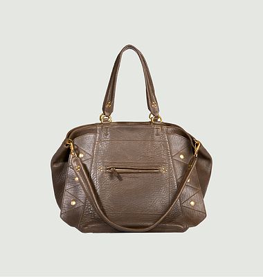 Roger leather tote bag