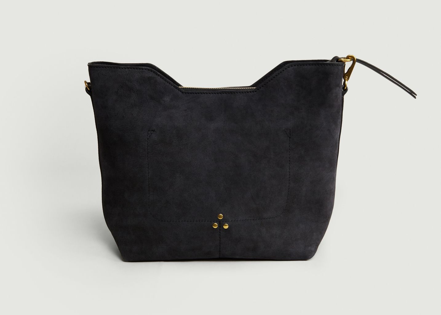 Pierre Goatskin Shopper Black Jerome Dreyfuss Paris L Exception