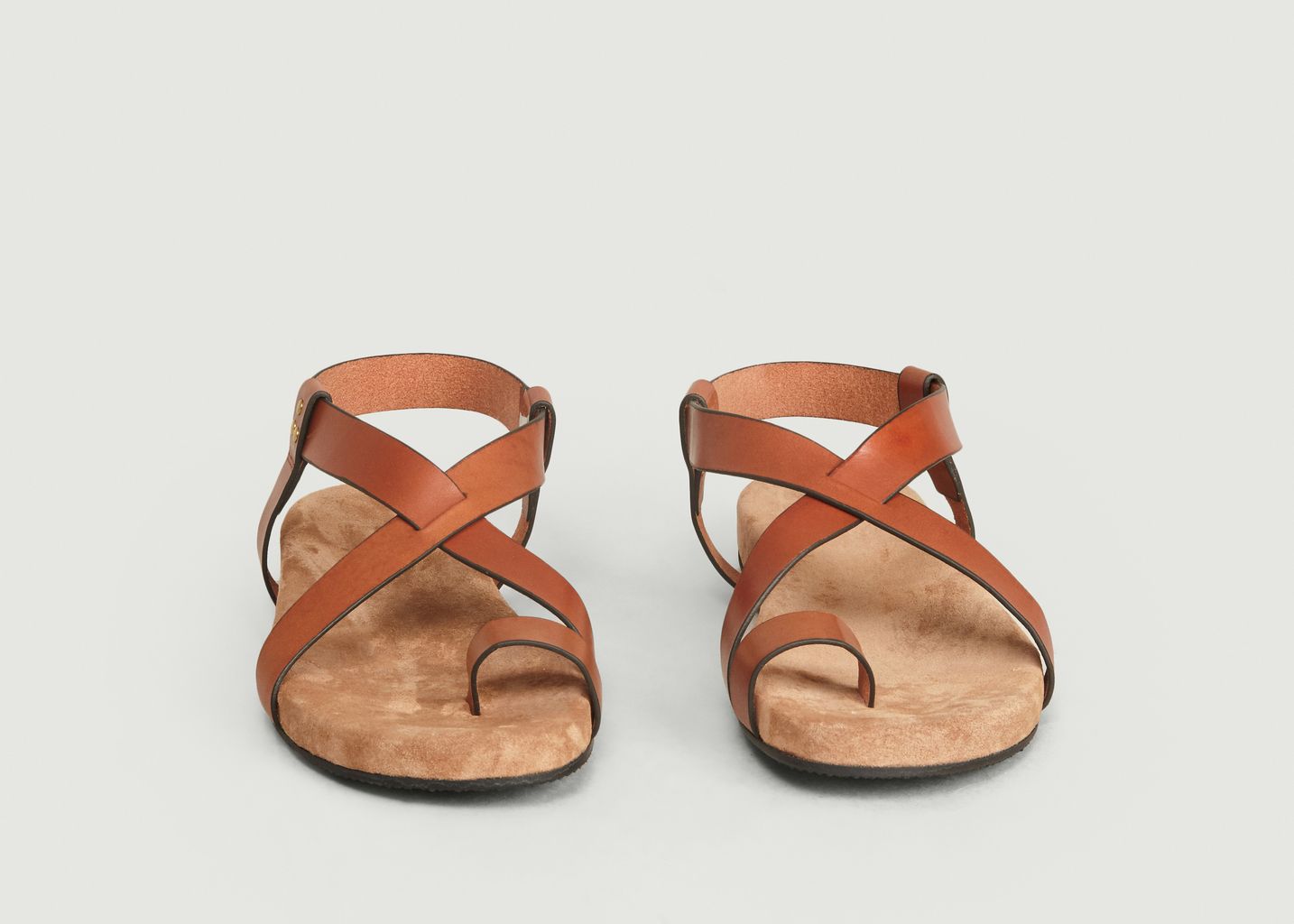 Sandales Plates En Cuir Ingrid - Jérôme Dreyfuss