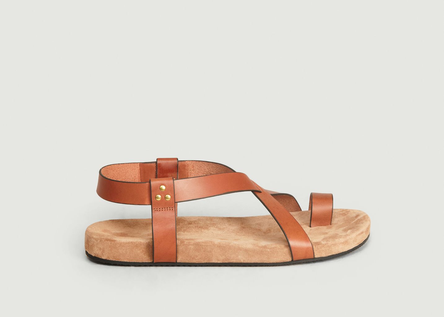 Sandales Plates En Cuir Ingrid - Jérôme Dreyfuss