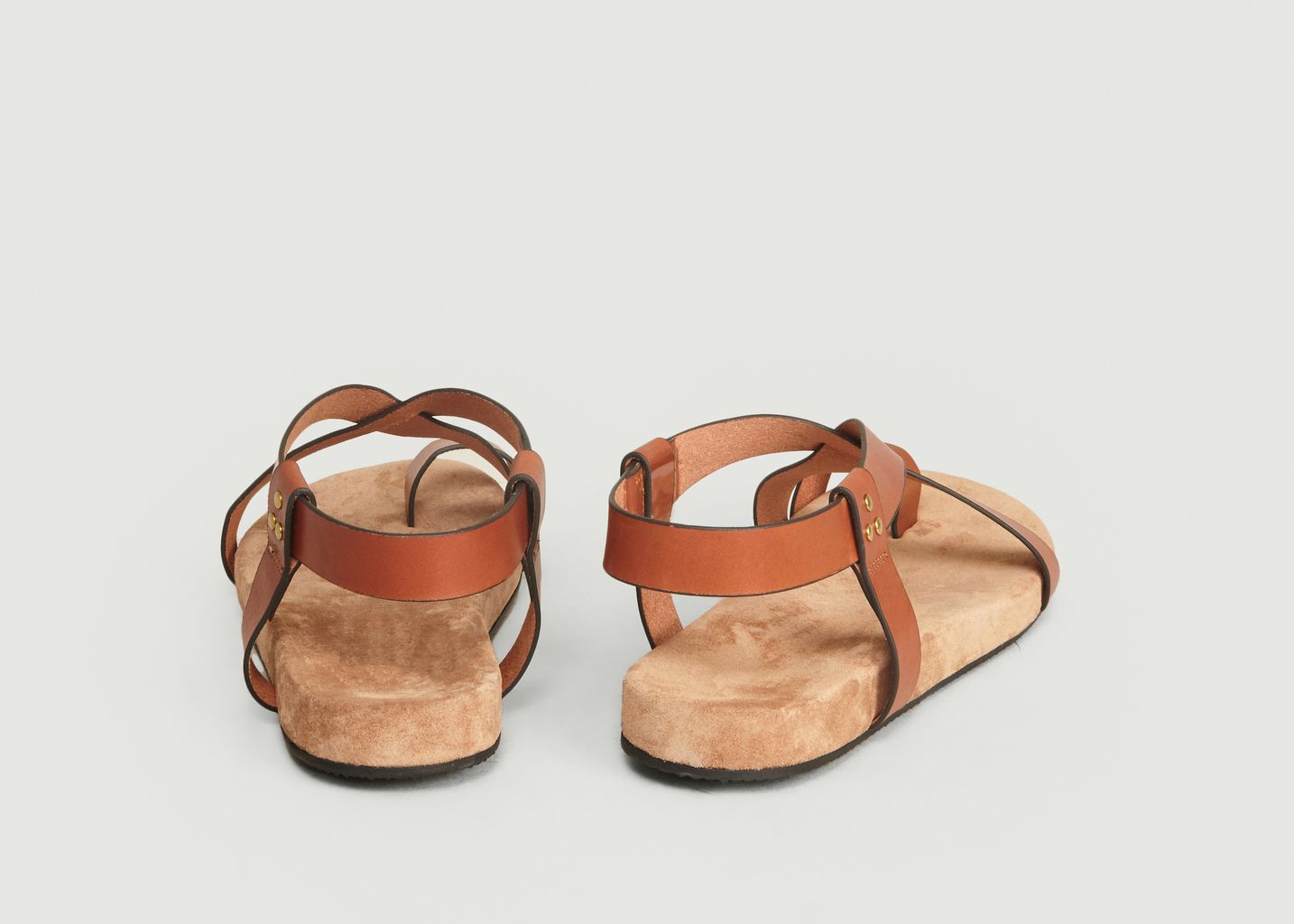 Sandales Plates En Cuir Ingrid - Jérôme Dreyfuss