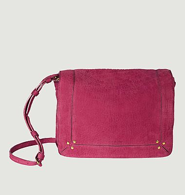 Sac en cuir d'agneau poncé Igor
