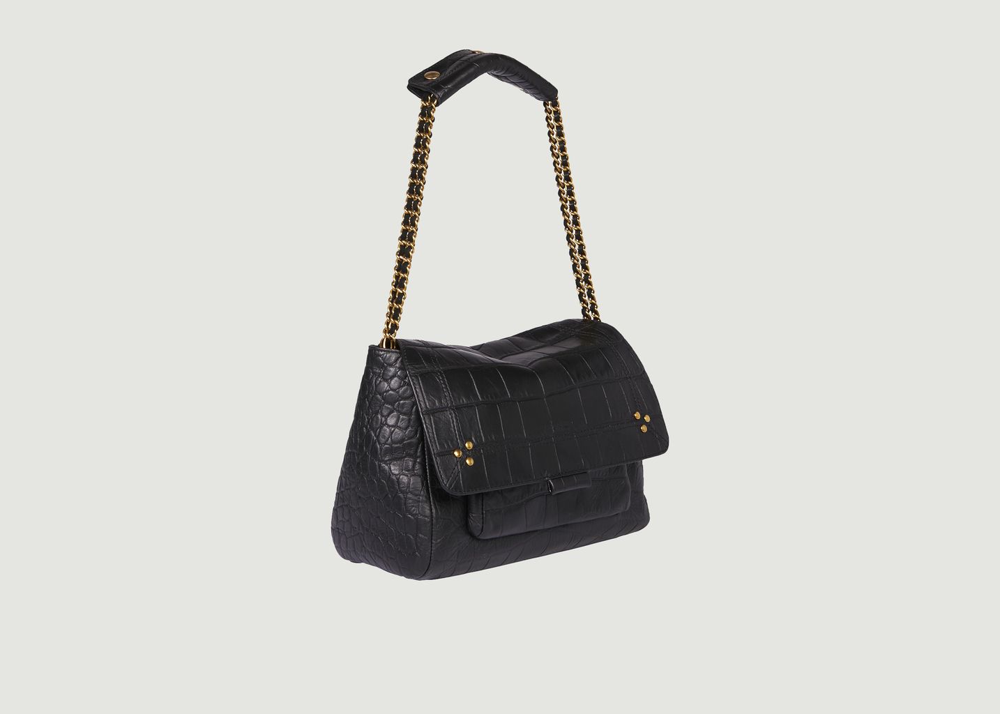 Sac Lulu M en cuir effet croco - Jérôme Dreyfuss