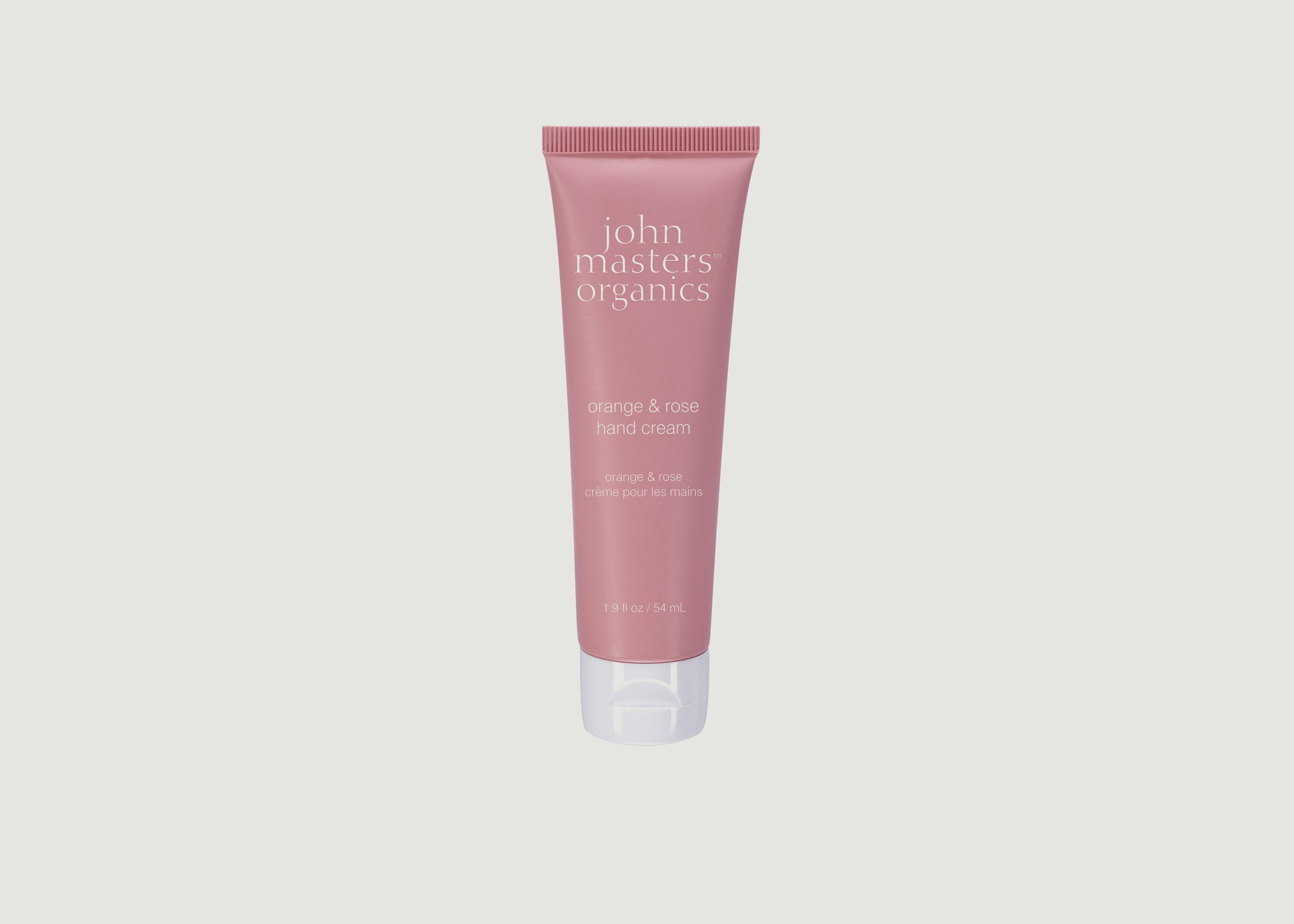 Pink and orange hand cream - John Masters Organics
