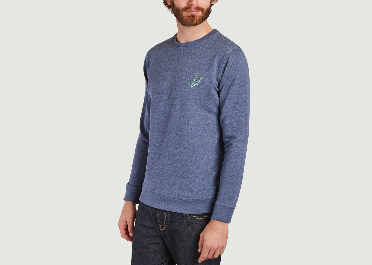 Rosemary embroidered sweatshirt - Johnny Romance