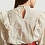matière Malia blouse with ruffles, embroidery and lace - Jolie Jolie