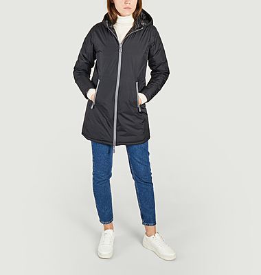 Reversible mid-length down jacket Moscow