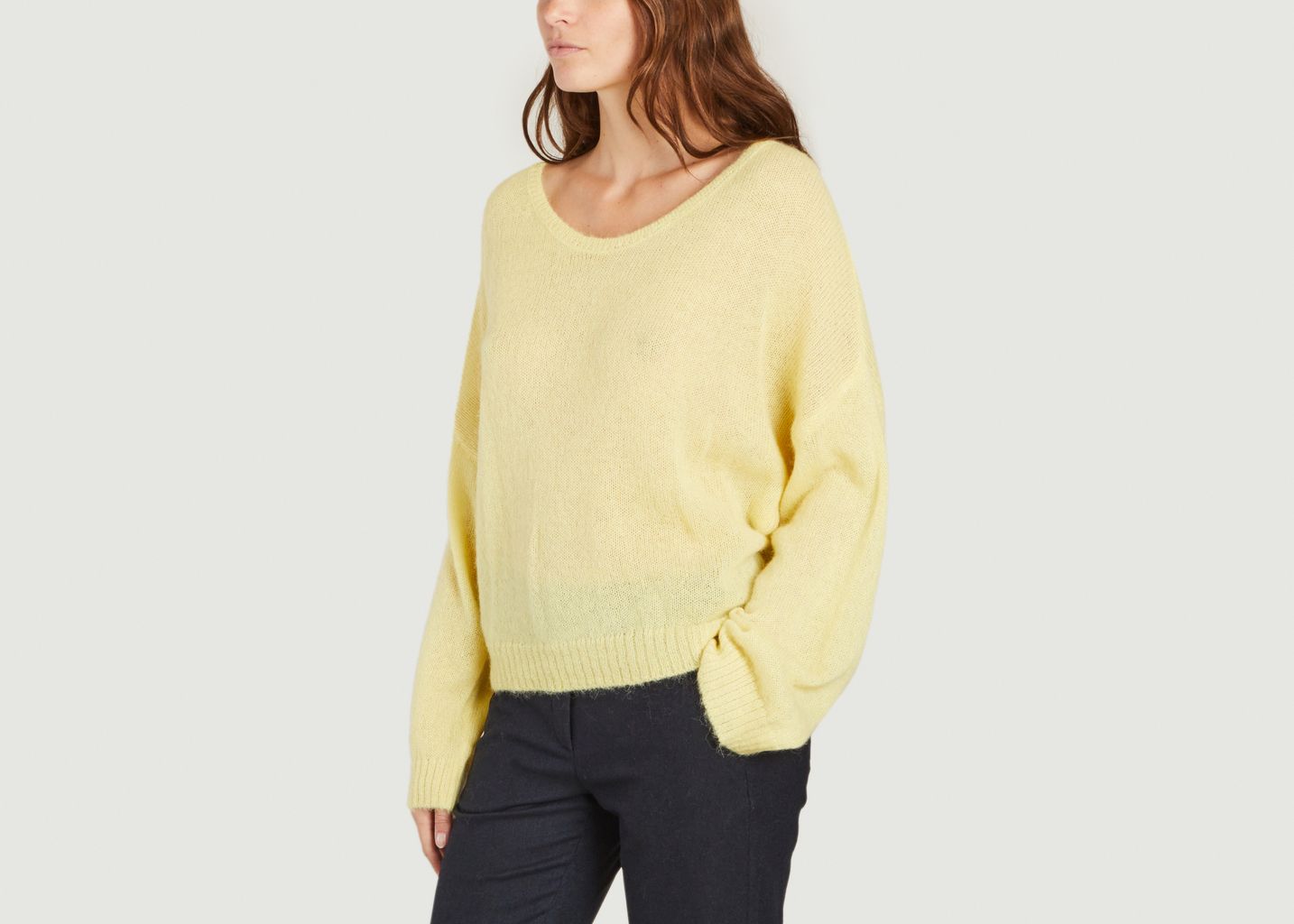 Chloé round neck knit sweater - Karma Koma 