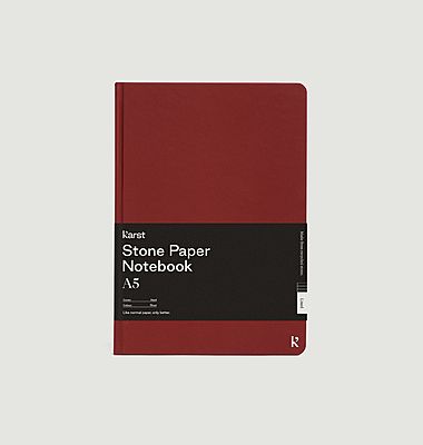 A5 hard cover notebook