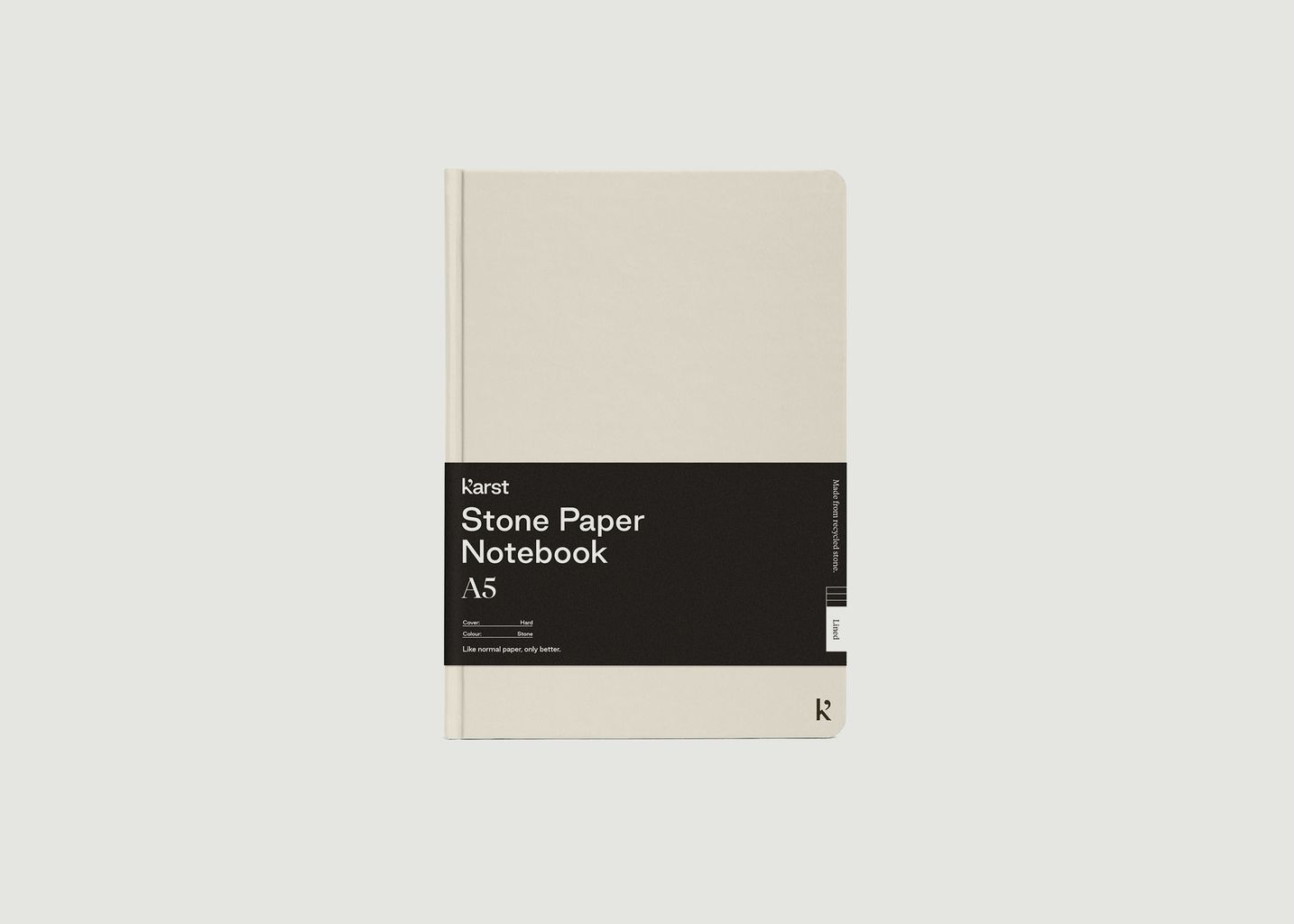 A5 Hardcover Notizbuch - Karst Stone Paper