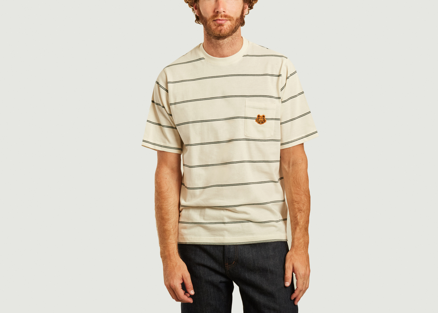 kenzo striped t shirt