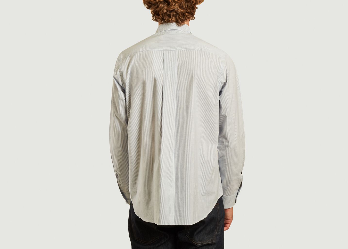 Chemise casual siglée à micro rayures - Kenzo