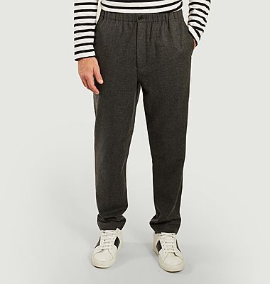Pantalon de jogging en laine