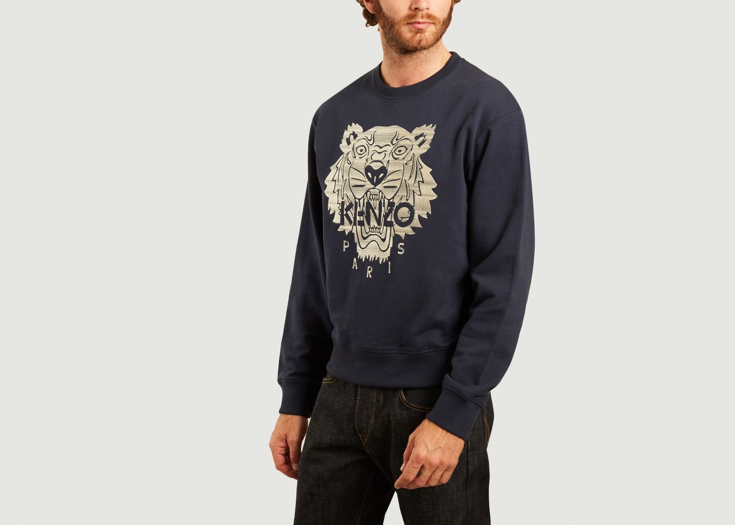 Sweatshirt brodé tigre - Kenzo