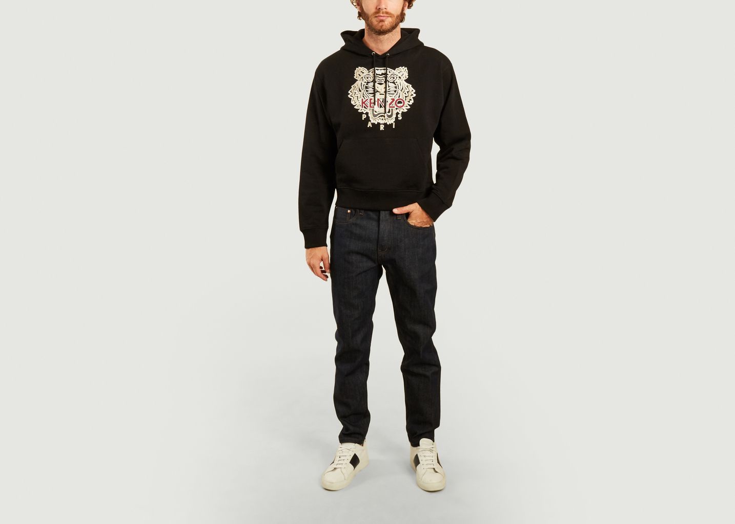 Hoodie brodé Tigre Varsity - Kenzo