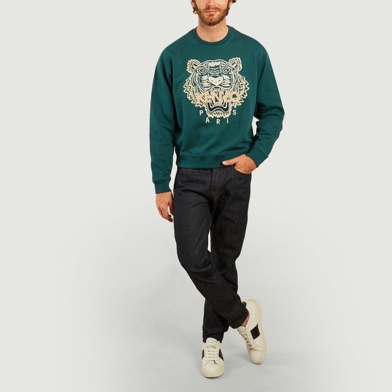 Sweatshirt brodé Tigre - Kenzo