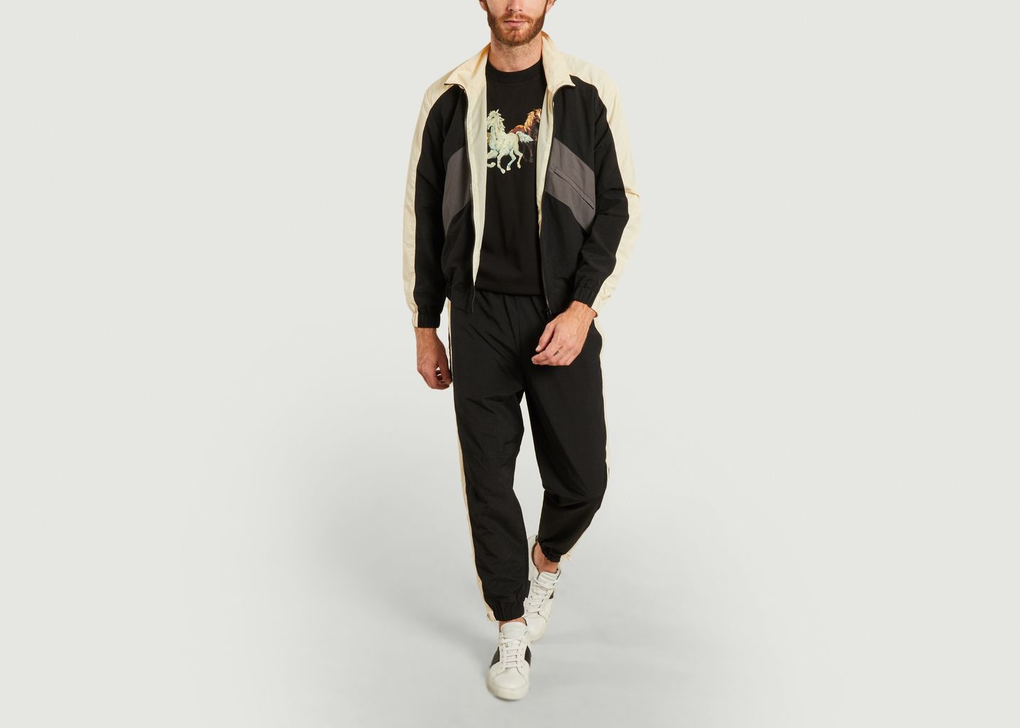 Blouson coupe-vent tricolore Kenzo Sport - Kenzo
