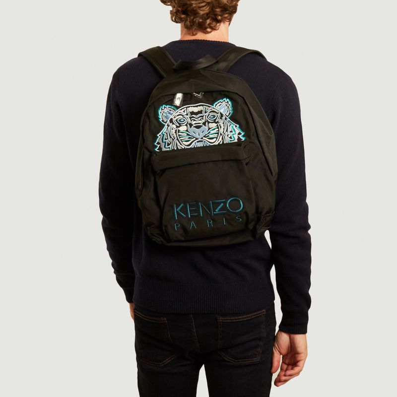 Sac à dos logotypé en toile Kampus Tigre - Kenzo
