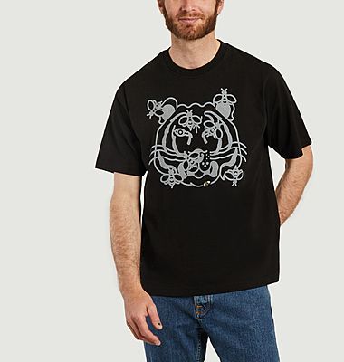 Tee-shirt imprimé tigre