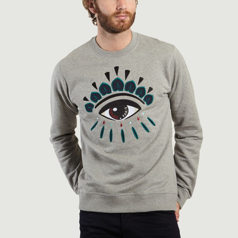 Eye Sweatshirt Grey Kenzo | L'Exception