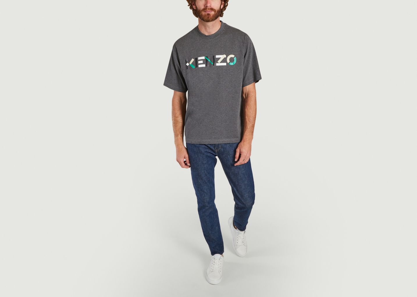 T-shirt Kenzo Logo Multico - Kenzo
