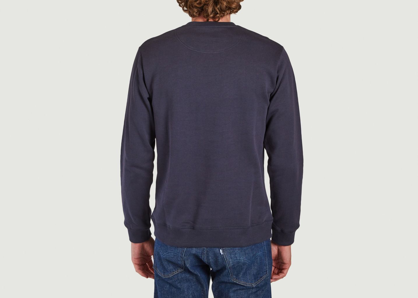 Sweatshirt en coton bio brodé tigre - Kenzo