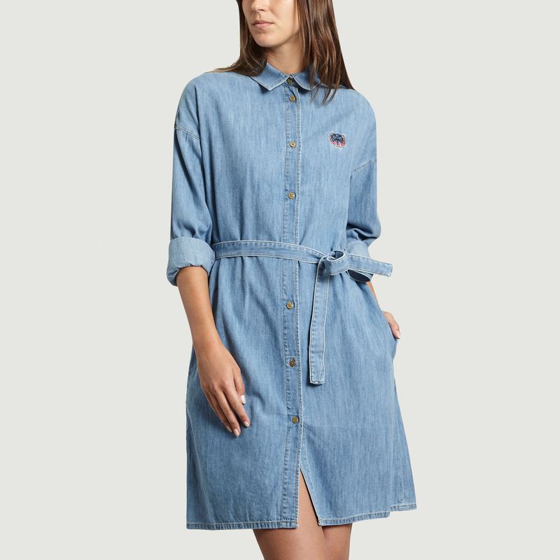 kenzo denim dress