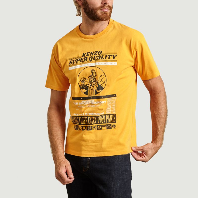 yellow kenzo t shirt