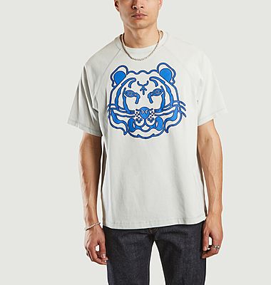 Oversize K-tiger T-Shirt mit Raglannähten
