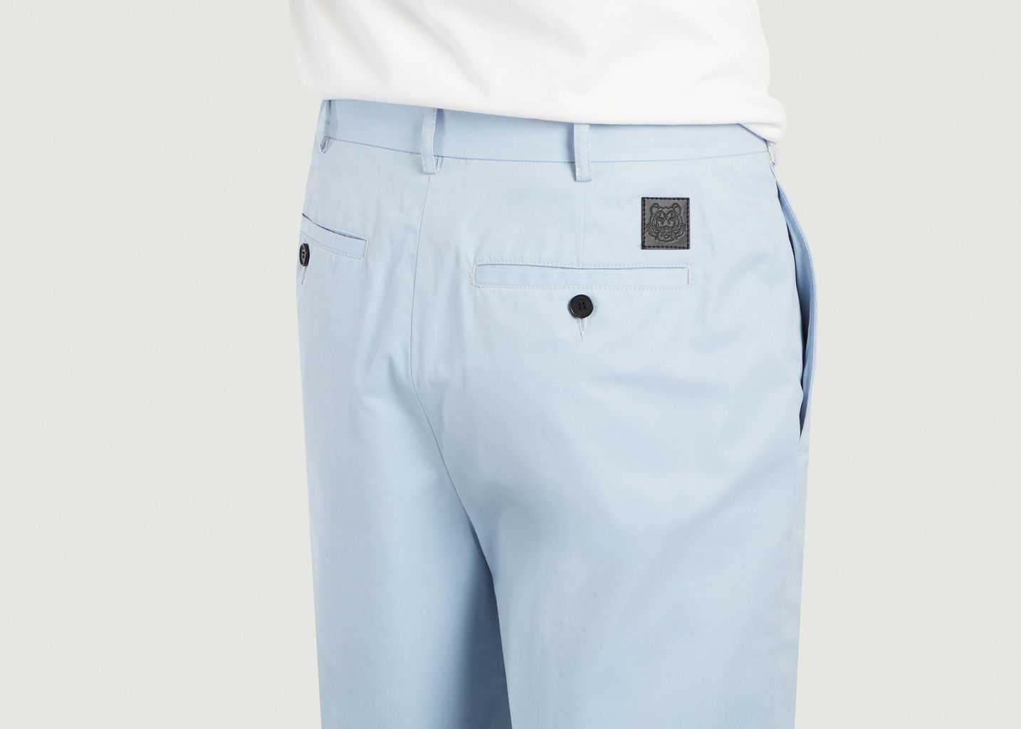 Tapered cropped cotton pants - Kenzo