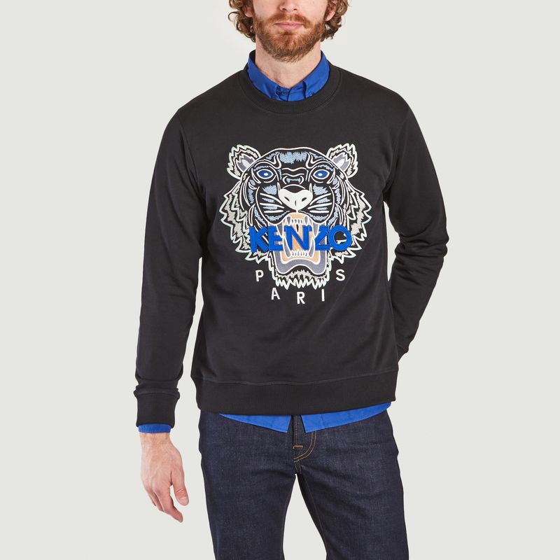 Sweatshirt Tigre original en coton organique - Kenzo
